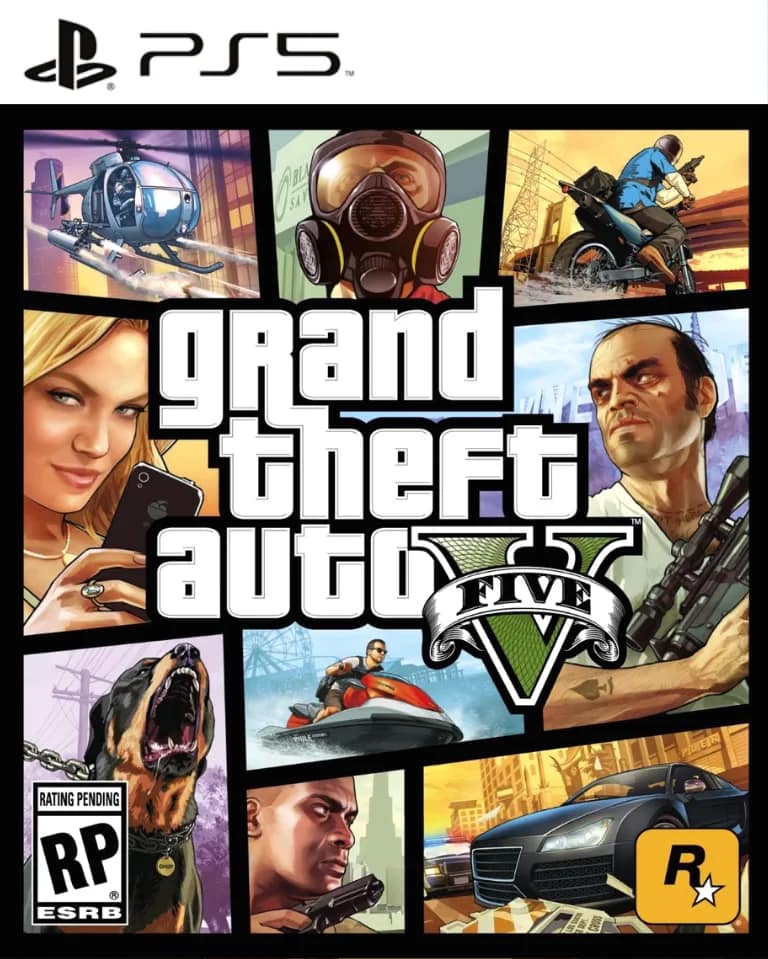 Grand Theft Auto V portada