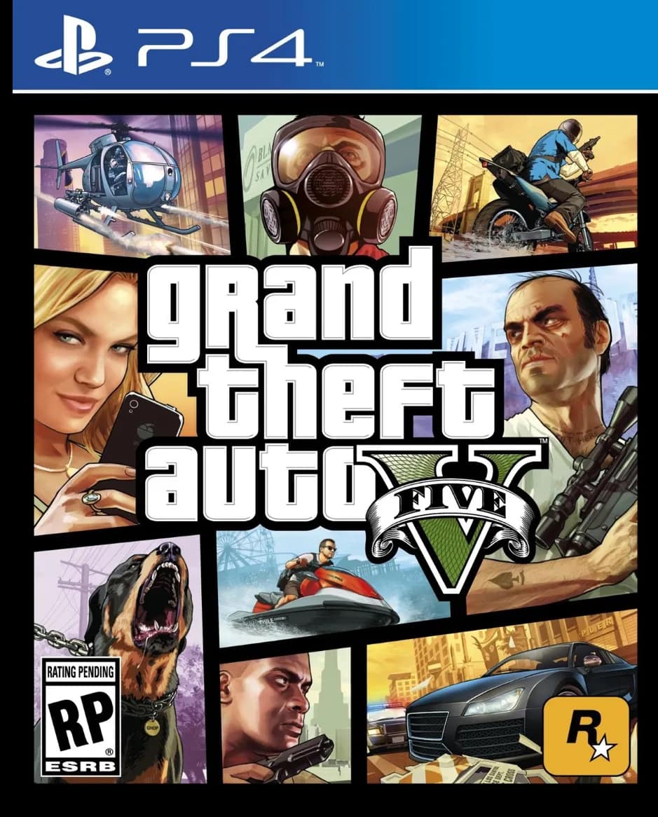 Grand Theft Auto V portada