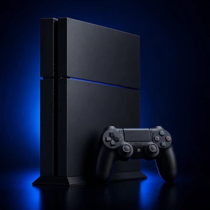 Consola y control de PlayStation 4