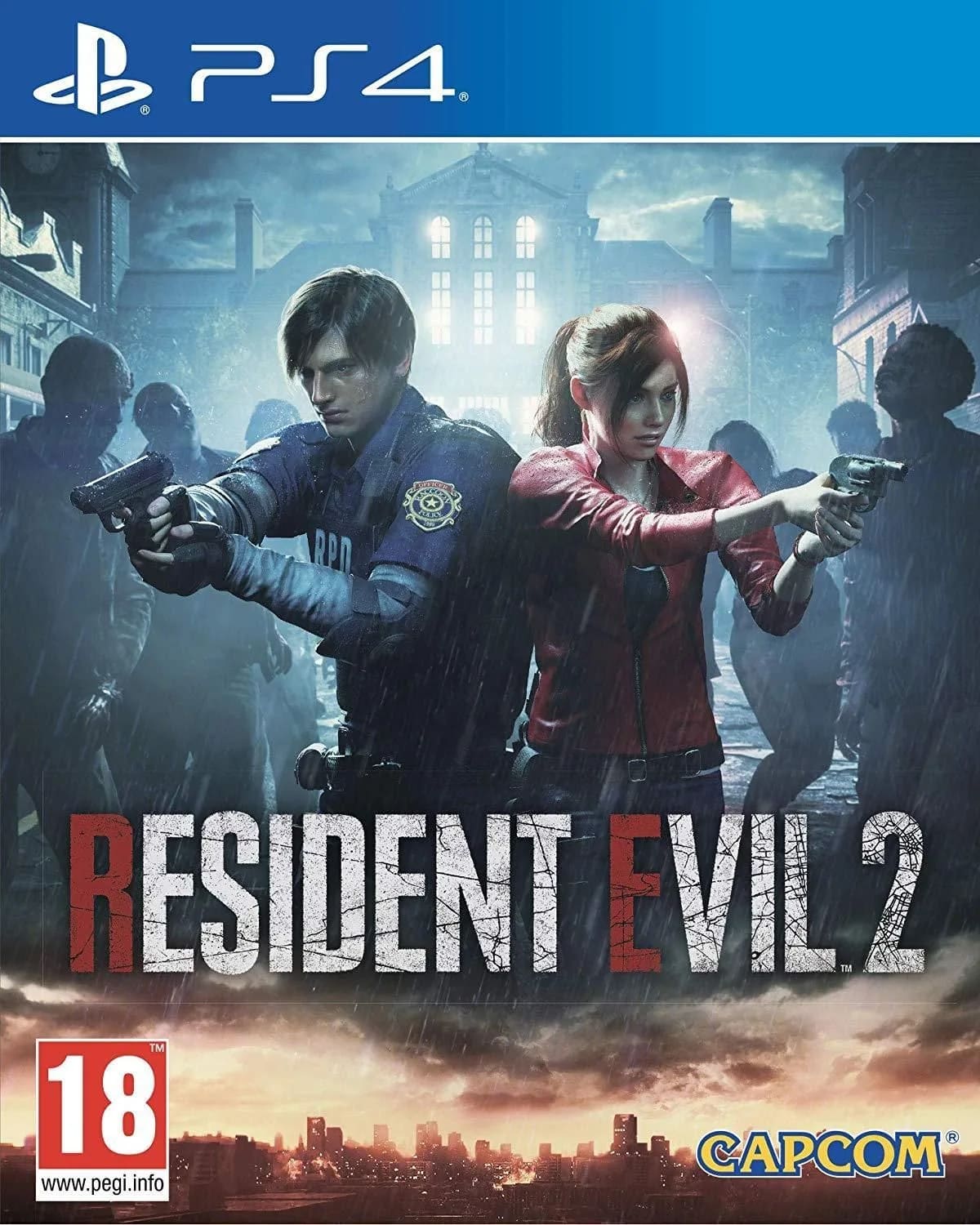 Resident Evil 2 portada