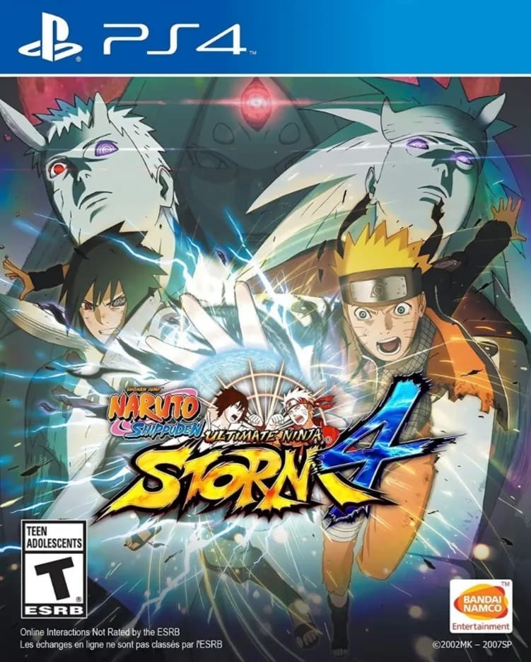 Naruto Shippuden: Ultimate Ninja Storm 4 portada