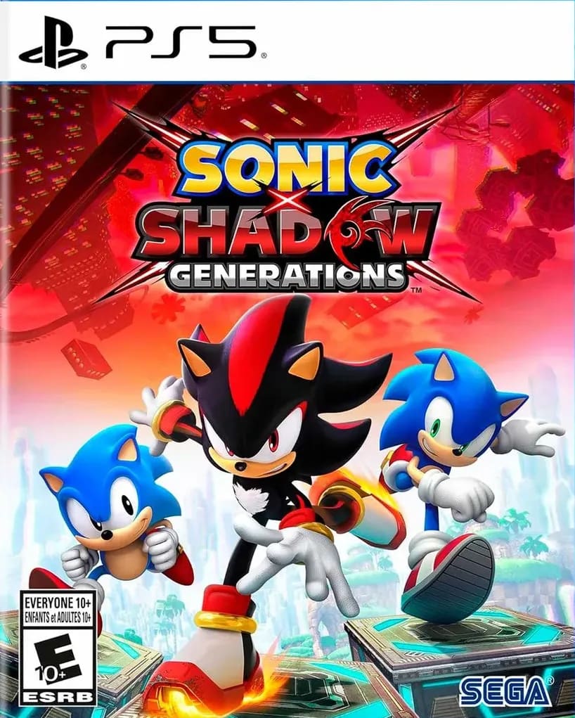 Sonic X Shadow Generations portada