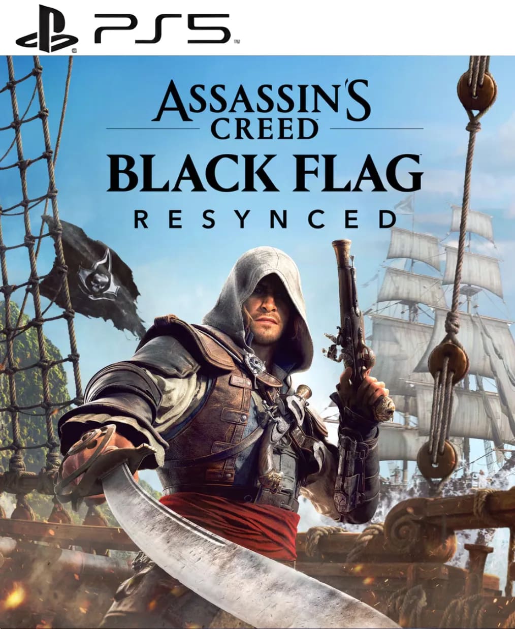 Assassin's Creed Black Flag Resynced portada