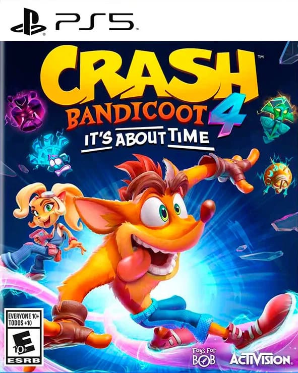 Crash Bandicoot 4: It's About Time portada