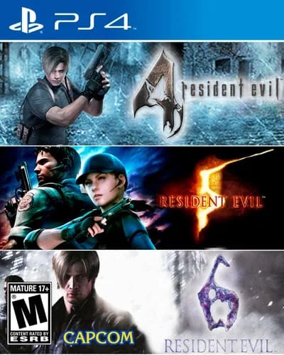 Resident Evil Triple Pack portada
