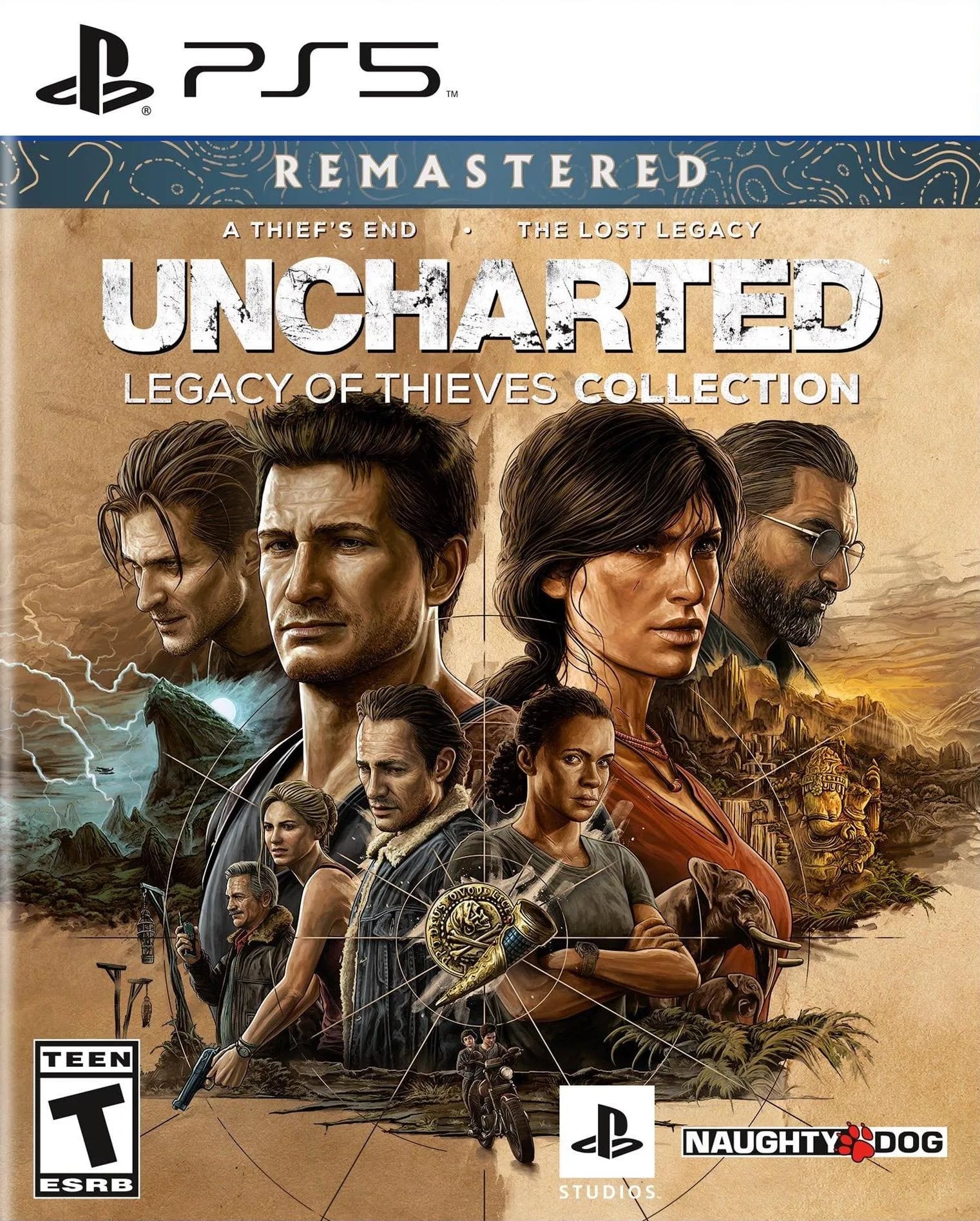 Uncharted: Legacy of Thieves Collection portada