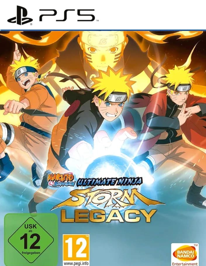 Naruto Shippuden: Ultimate Ninja Storm Legacy portada