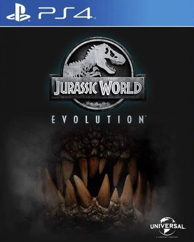 Jurassic World Evolution portada