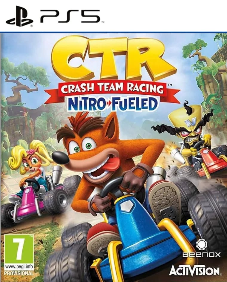 Crash Team Racing Nitro-Fueled portada