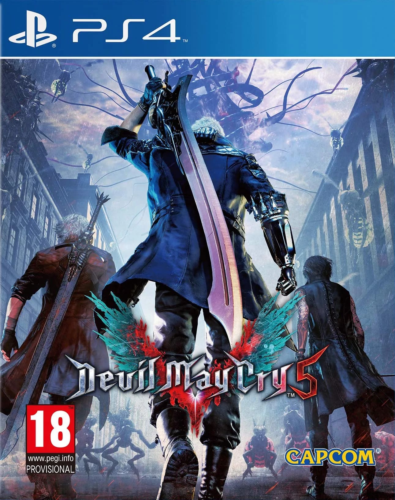 Devil May Cry 5 portada