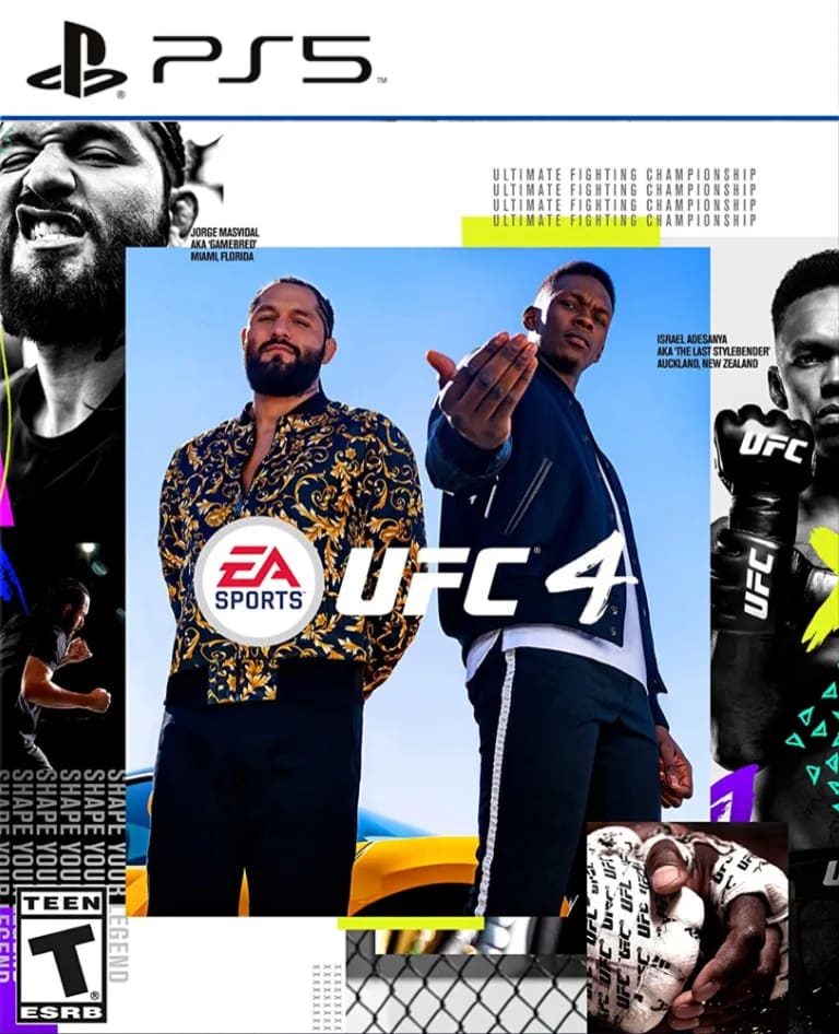 EA Sports UFC 4 portada