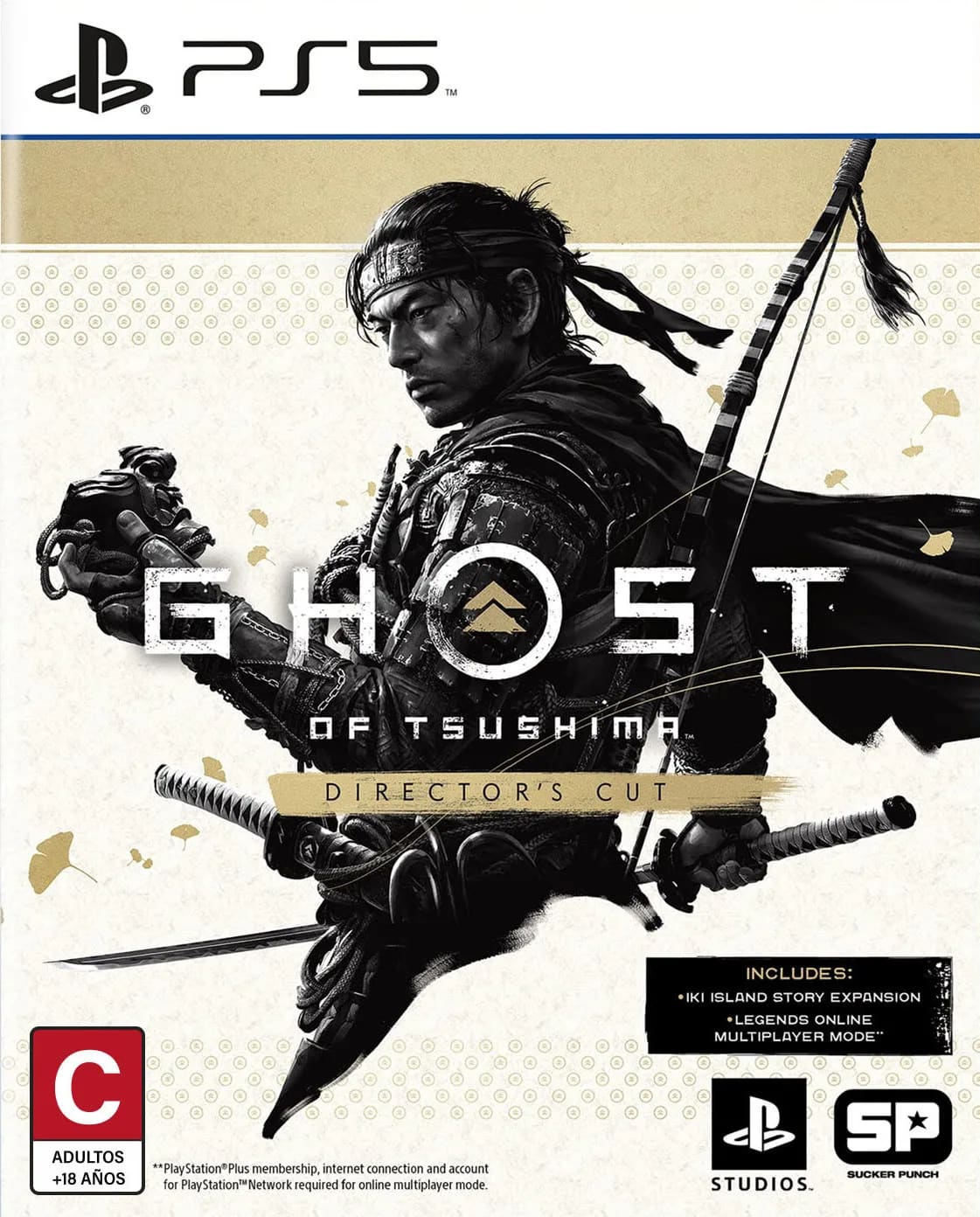 Ghost of Tsushima Director's Cut portada