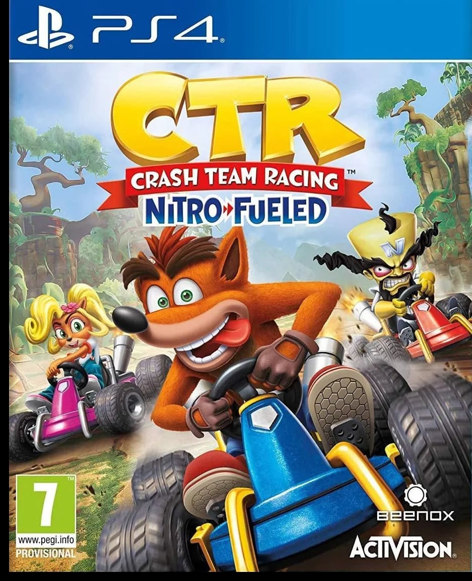 Crash Team Racing Nitro-Fueled portada