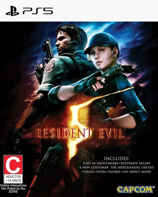 Resident Evil 5 portada